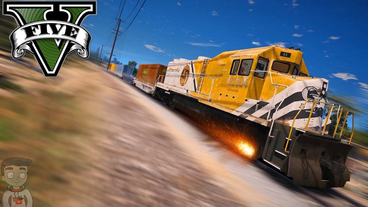 GTA 5 Unstoppable Train | Short Film | AdosProd