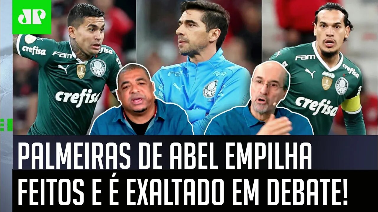 "NÃO É PRA QUALQUER UM, gente! O Palmeiras do Abel hoje SE DÁ AO LUXO de..." LÍDER Verdão é EXALTADO