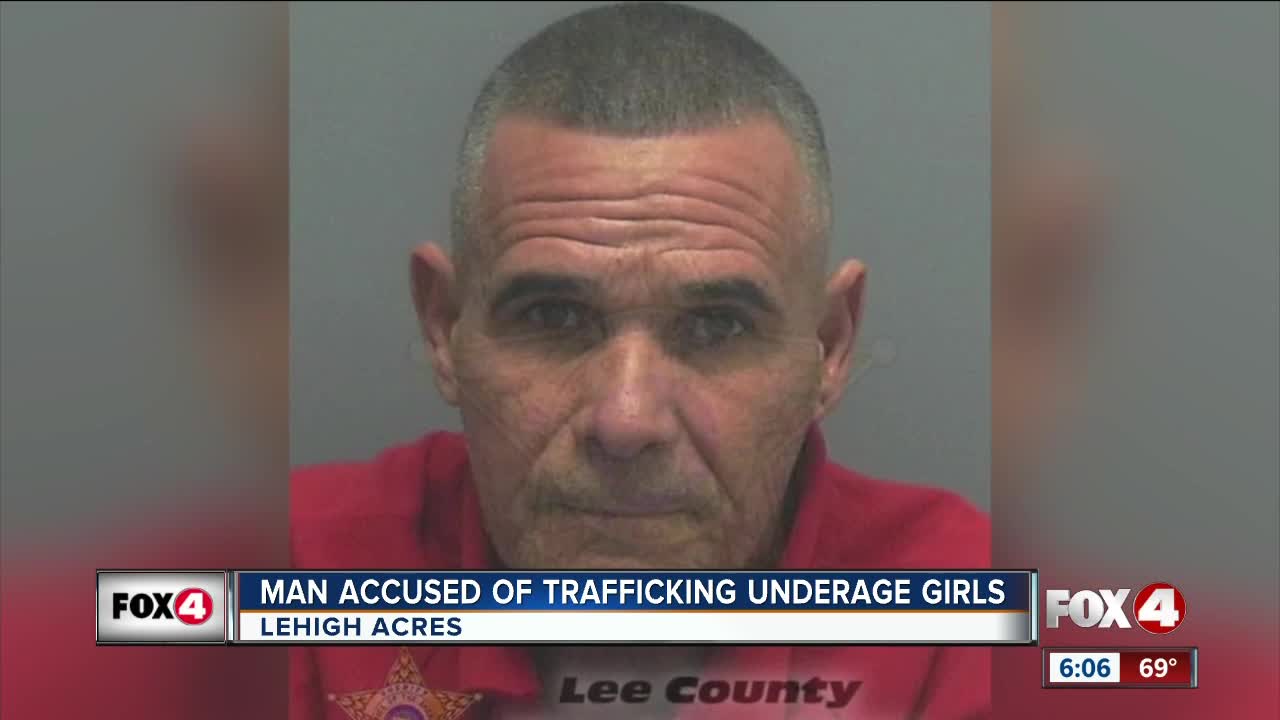 Man allegedly forced underage girls into sex trafficking, drug dealing