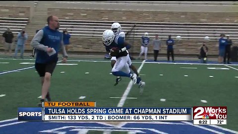 TU Holds Spring Game as QB Battle Continues