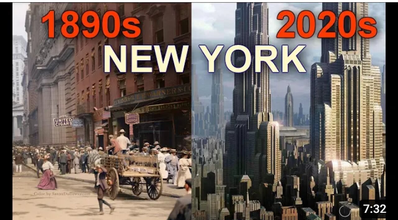 1890s - 2020s Spectacular New York City in Сolor