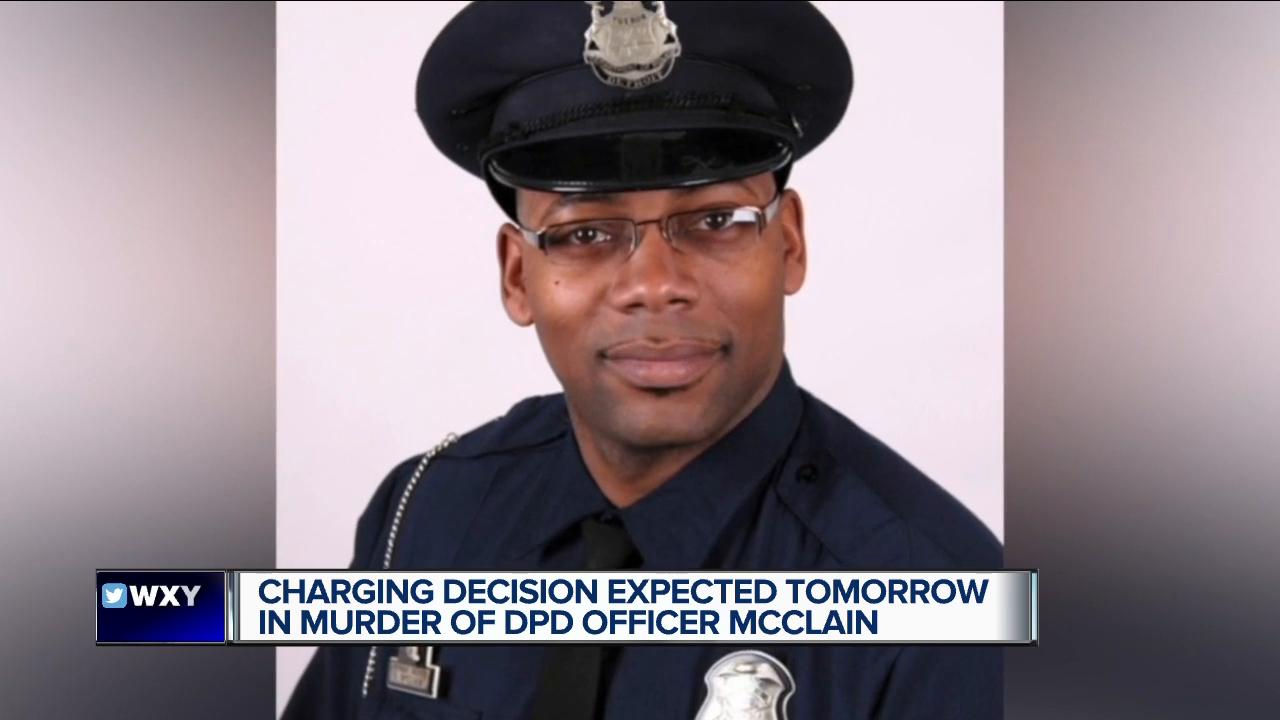 Charging decision expected Tuesday in murder of DPD officer Rasheen McClain