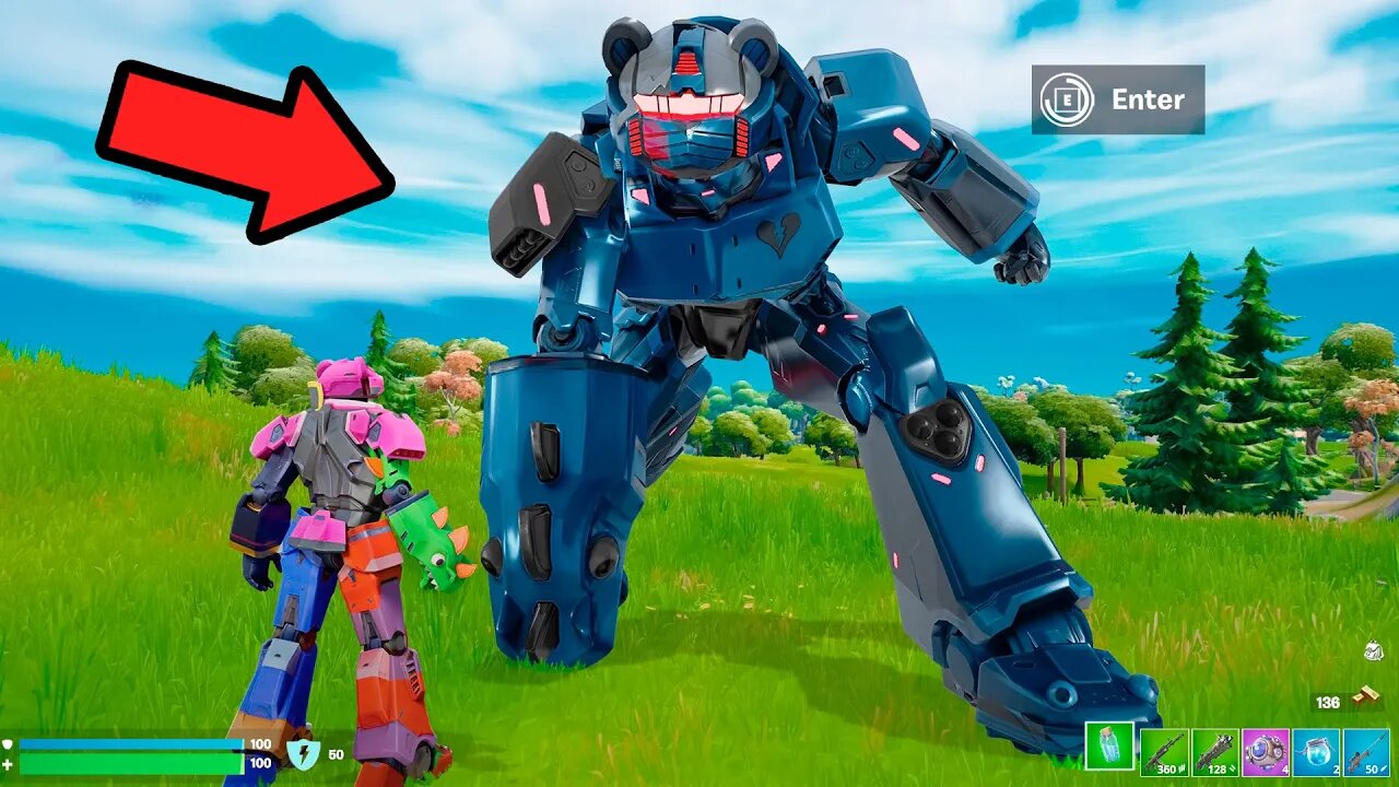 Fortnite ROBOT Live Event Challenge