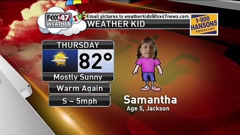 Weather Kid - Samantha