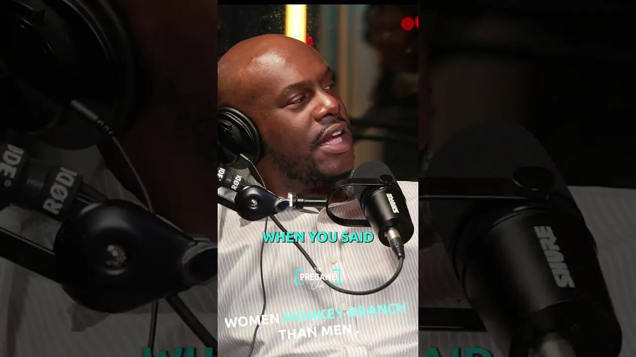 Women monkey branch than men do