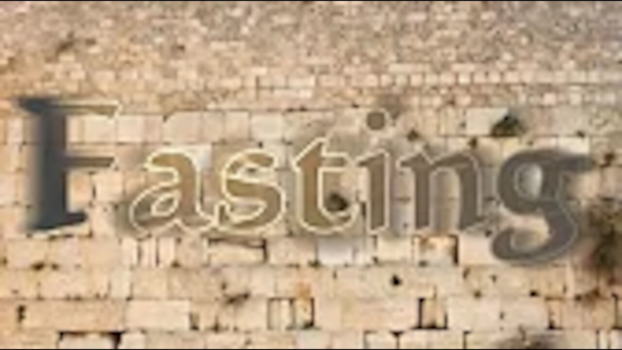 Fasting Bibically