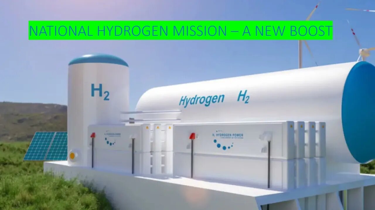 NATIONAL HYDROGEN MISSION – A NEW BOOST