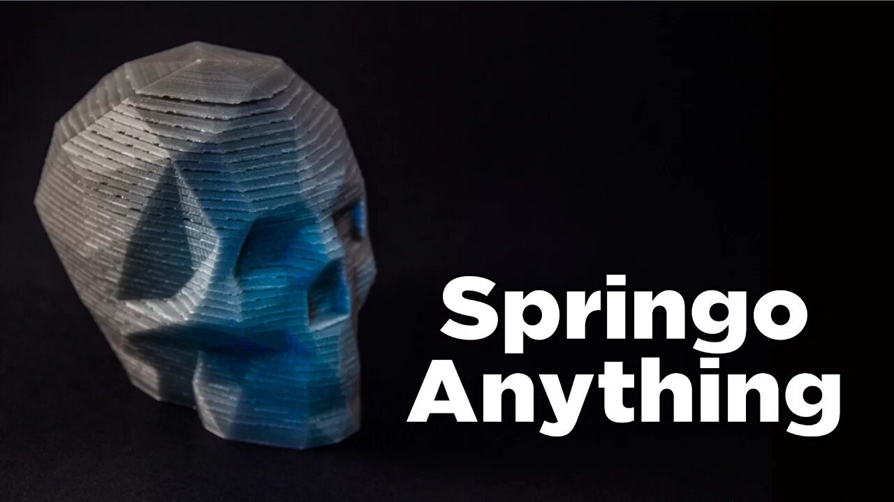 Springo Anything! // A Skull, A Giant, & A Fusion 360 Tutorial