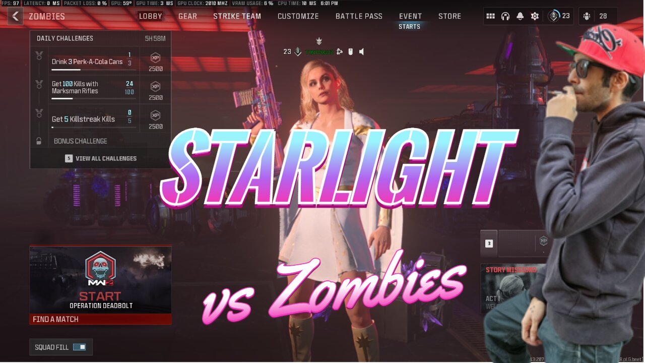 Starlight Vs. Zombies - Choose Your Own Adventure [Tony Vogue - Eboy Zombie Slayer]