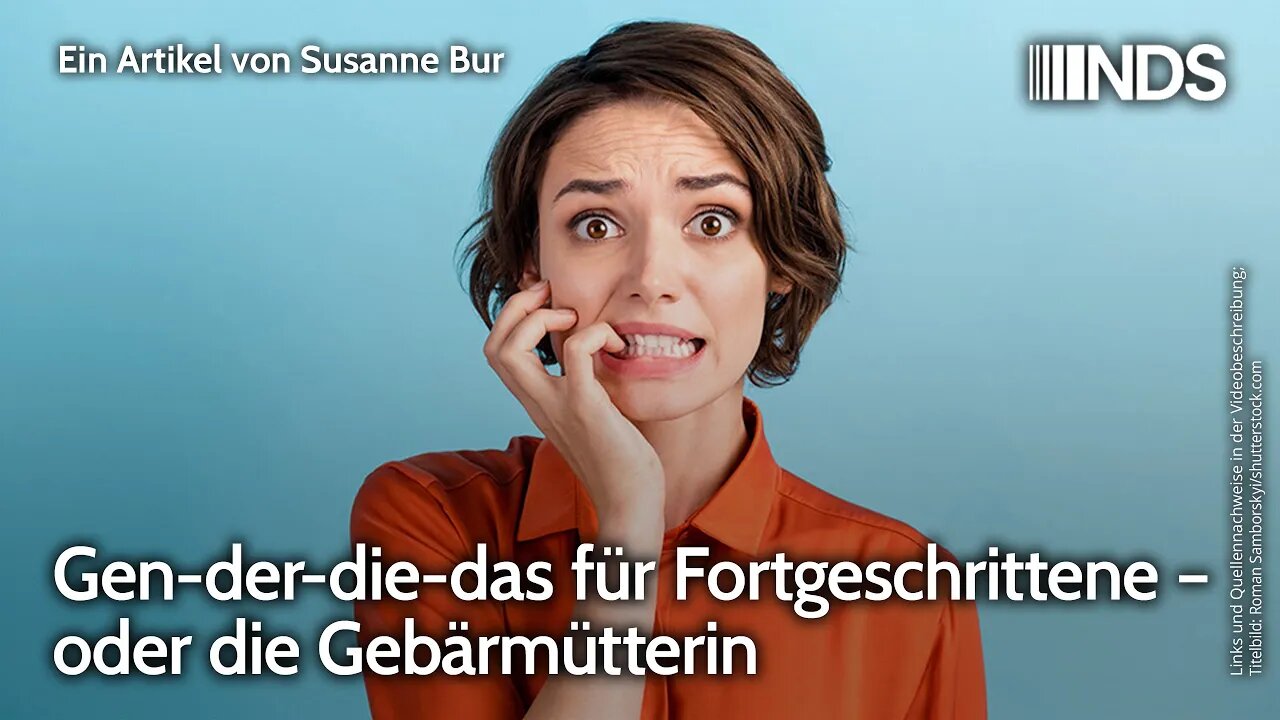 Gen-der-die-das für Fortgeschrittene – oder die Gebärmütterin | Susanne Bur | NDS-Podcast