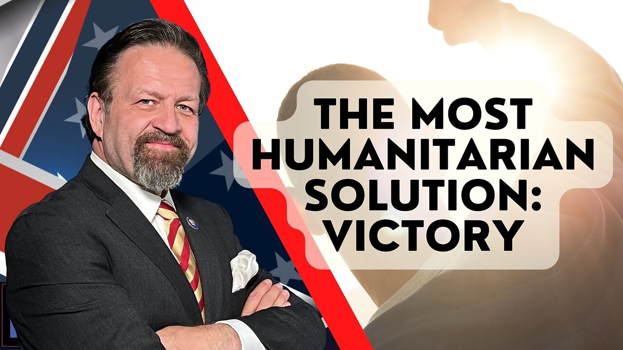 The most humanitarian solution: VICTORY. Joel Pollak with Sebastian Gorka on AMERICA First