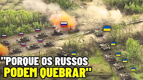 A Ucrânia atirou no coração do Kremlin"informe o exército ucraniano pode tirar os russos da Ucrânia