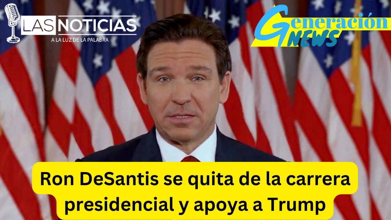 DeSantis se retira de la carrera presidencial y apoya a Trump (2da parte)