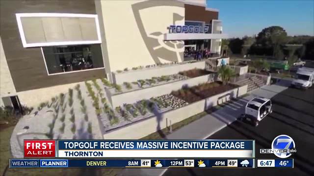 Thornton City Council approves $3.75 million in tax incentives for new Topgolf location