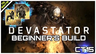 Outriders - BEST Devastator Beginner's Build | Tank WARDEN CT15