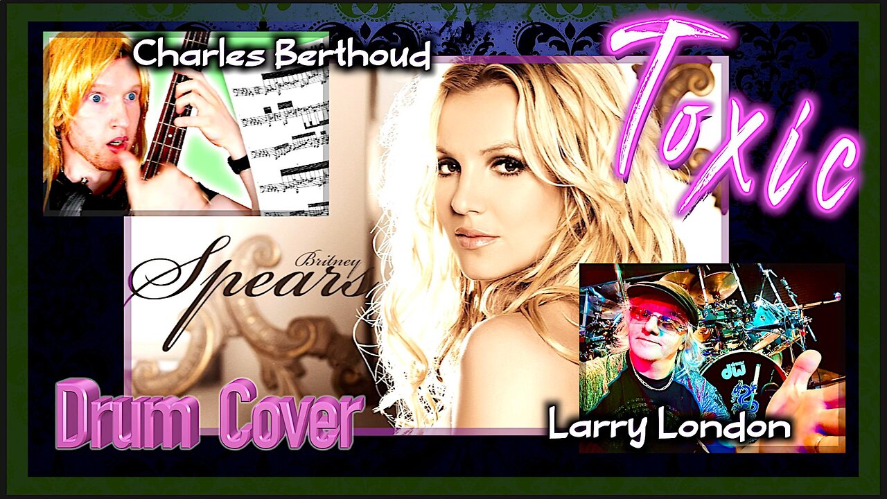 I played with Charles Berthoud *DRUM COVER * Larry London #charlesberthoud #britneyspears