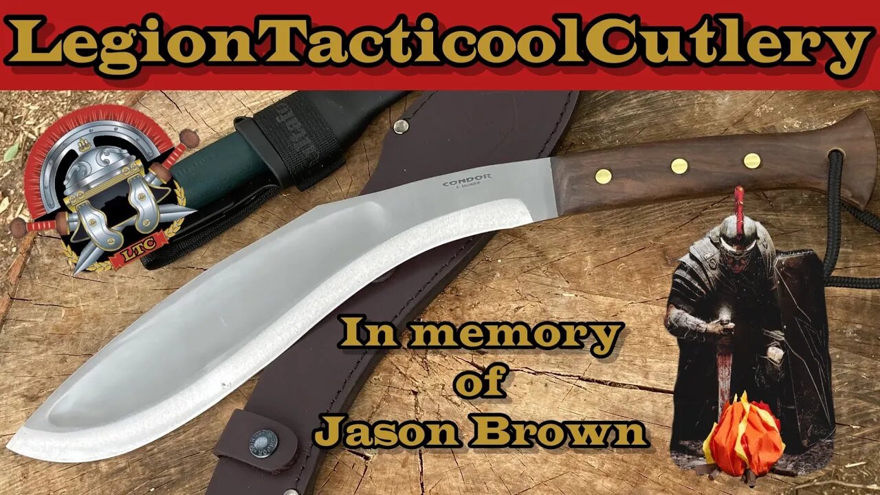 Condor King Kukri! Legion Lite up for Jason Brown, and the content creators who respected him..