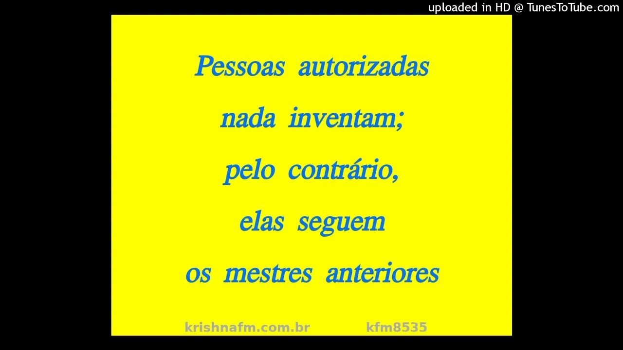 Pessoas autorizadas nada inventam; pelo contrário, elas seguem os mestres anteriores kfm8535