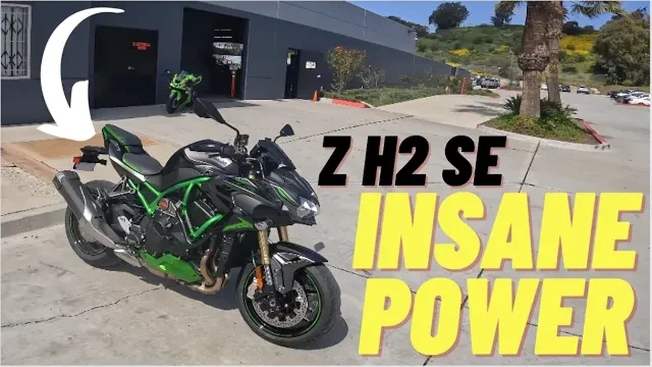The 2023 Kawasaki Z H2 SE Is Absolutely RIDICULOUS