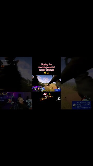 #sonsoftheforest #zipline #crazytrain #theforest #allaboard #fun #lol #survival #ridewitme #zippin