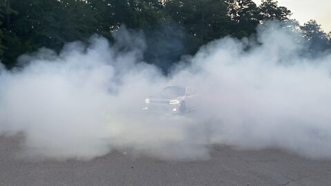 Doing donuts is a Scatpack