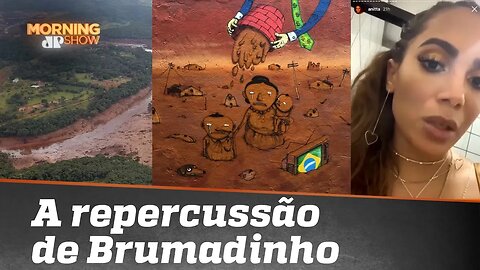 Anitta e outras famosas comentam crime em Brumadinho