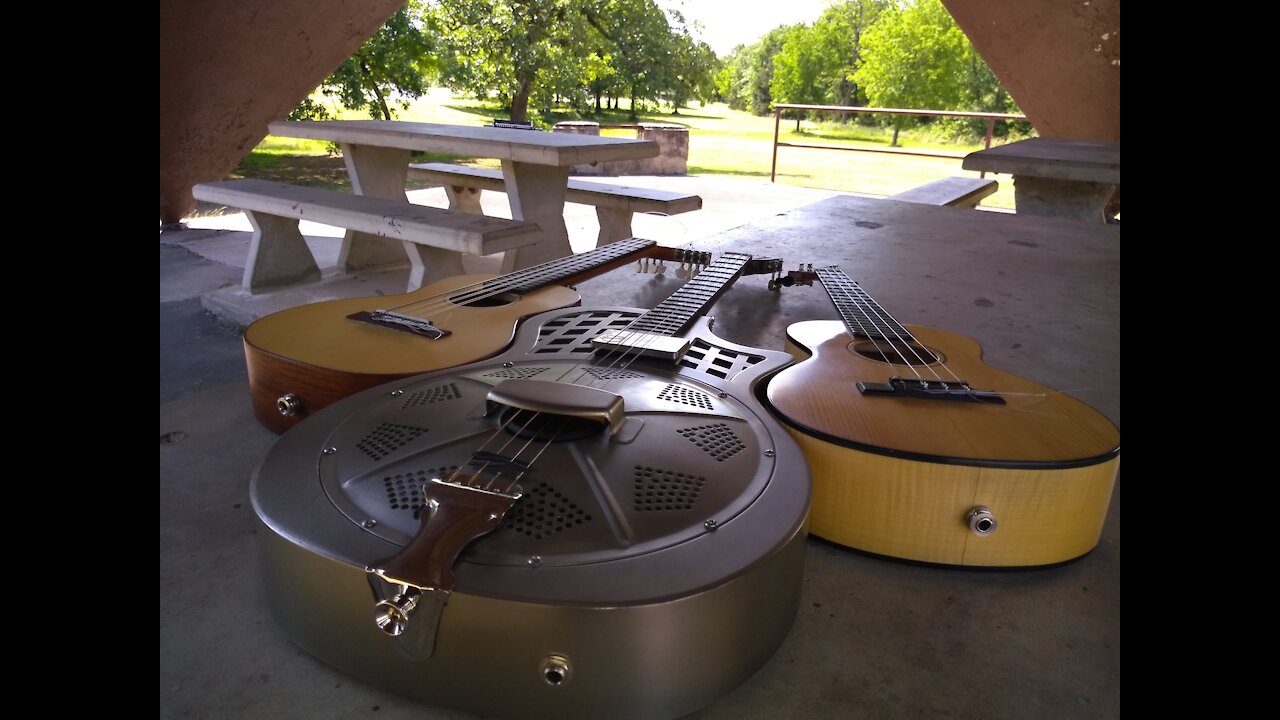 Lake Arrowhead Steel Baritone Resonator