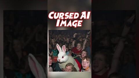 I Made a Cursed AI Image - #shorts #ai #discord #funny #easter #easterbunny