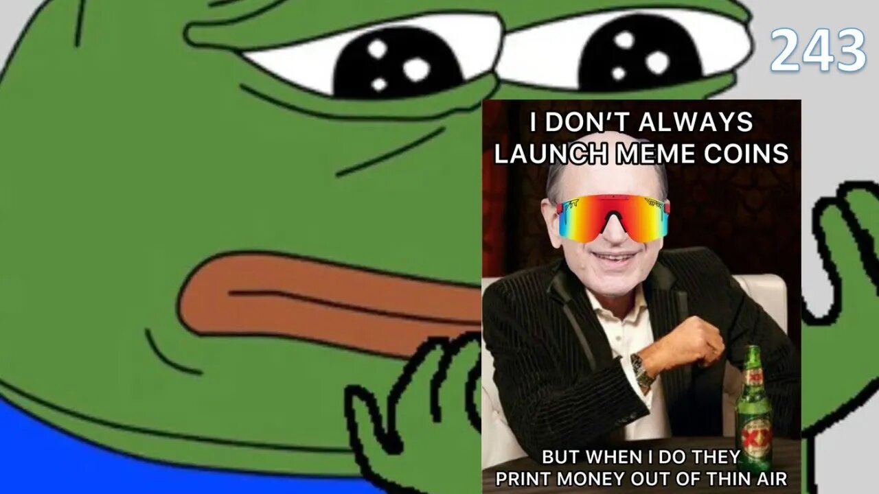 I keep buying all the MEME Coins and not selling! HELP #pepe #bros #mong #243