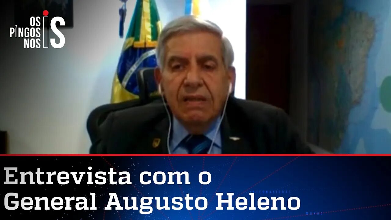 General Augusto Heleno fala à Jovem Pan