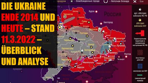 Ukraine 2014 und heute - Rückblick und Analyse zum Stand am 11.03.2022