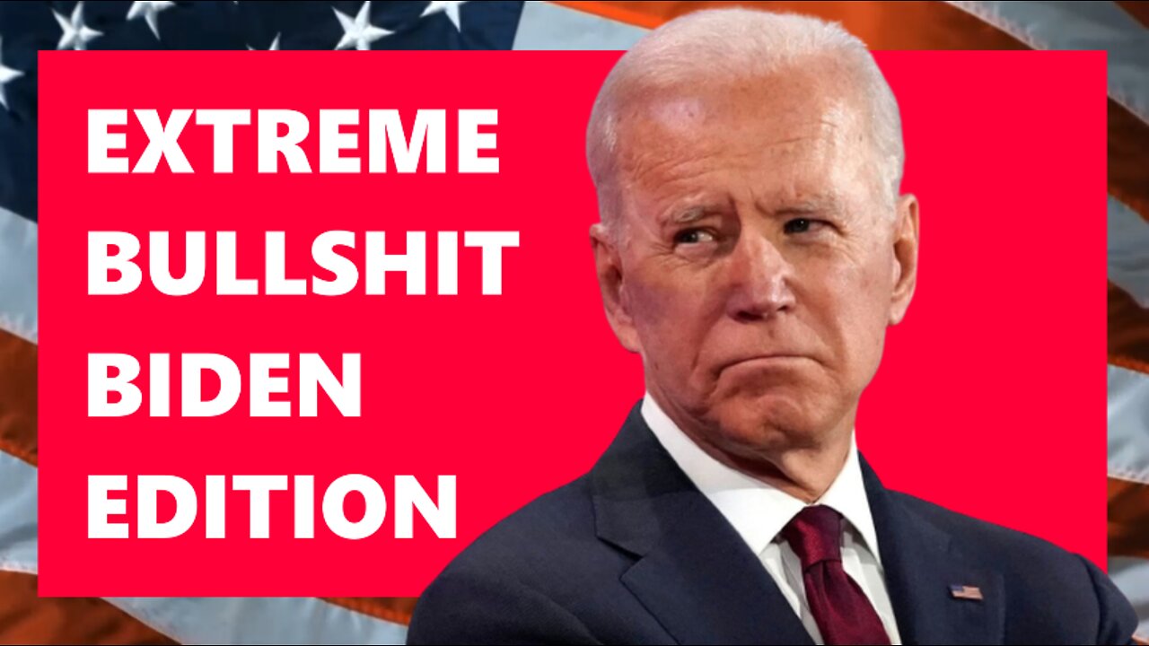 BIDEN'S BULLSHIT RESPONSE SHOULD ENRAGE YOU