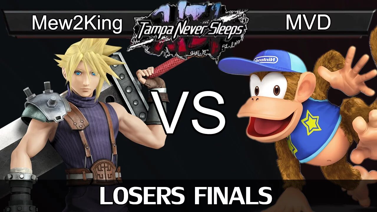COG MVG|Mew2King (Cloud) vs. PG|MVD (Diddy Kong) - Losers Finals - TNS 6