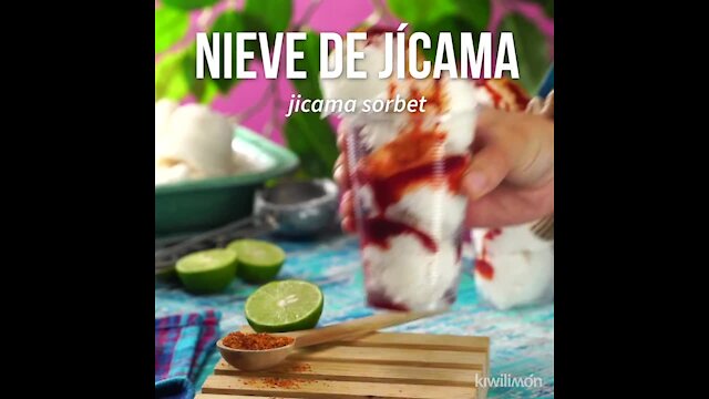 Jícama sorbet