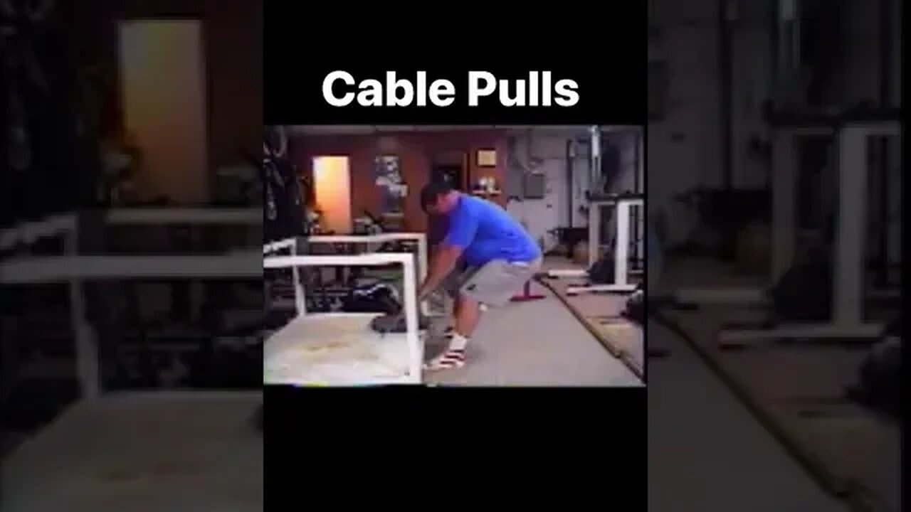 CABLE PULLS "WORK IT"