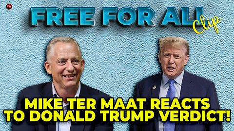 Libertarian VP Nominee Mike ter Maat reacts to Trump Verdict