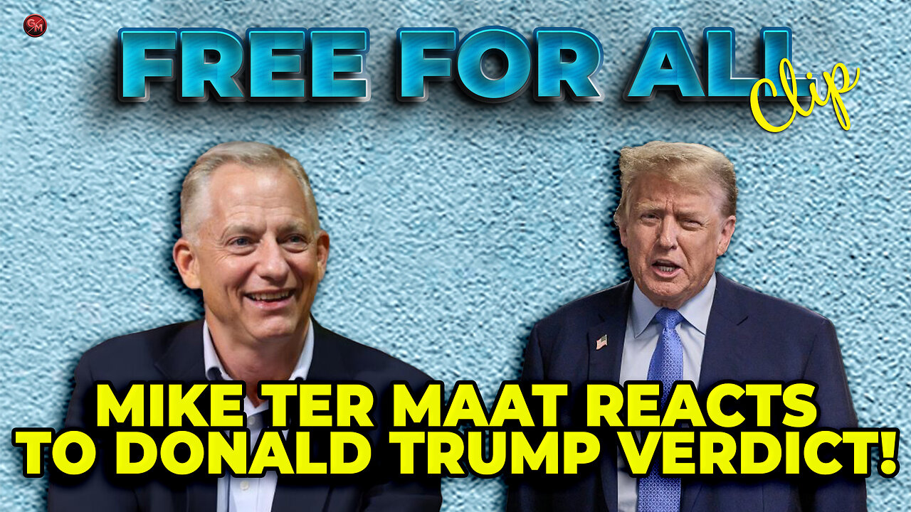 Libertarian VP Nominee Mike ter Maat reacts to Trump Verdict