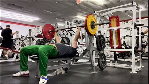 Bench Press Triple 102.5KG/226LBs