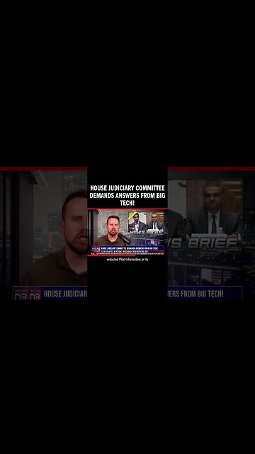 House Judiciary Committee Demands Answers from Big Tech!