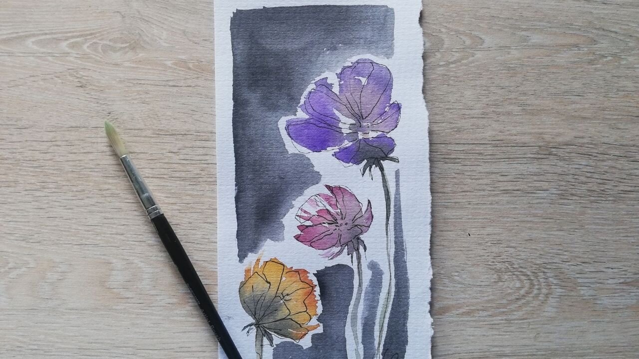 🌿Watercolor Botanicals + Rain Facts🌿 // Episode 80