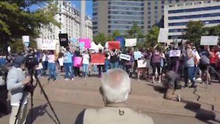 Pro-Life Vs Pro-Choice At The Rally for Abortion Justice