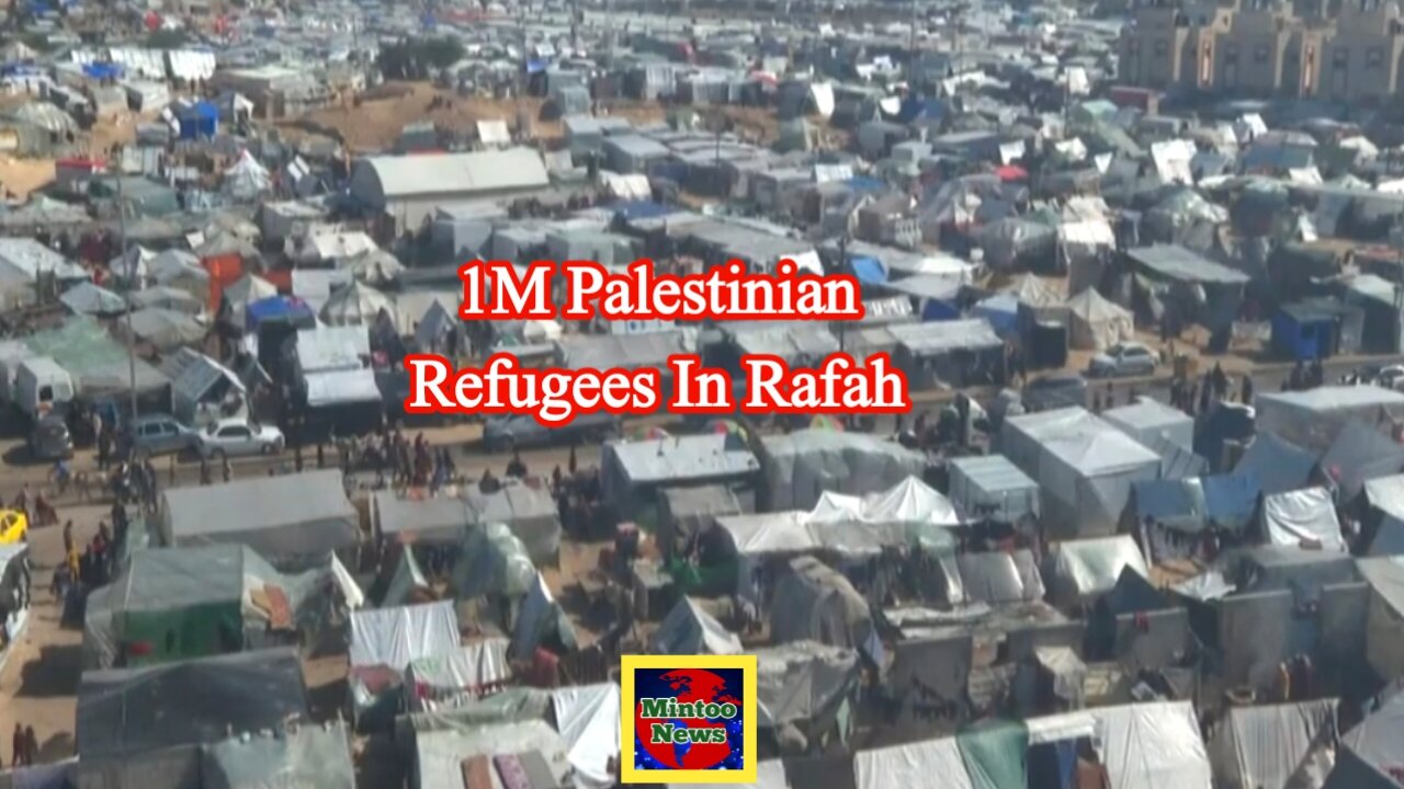 Rafah is home to more than 1M displaced Palestinians