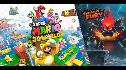 🔴 Live Super Mario 3D World + Bowser’s Fury Road to 925