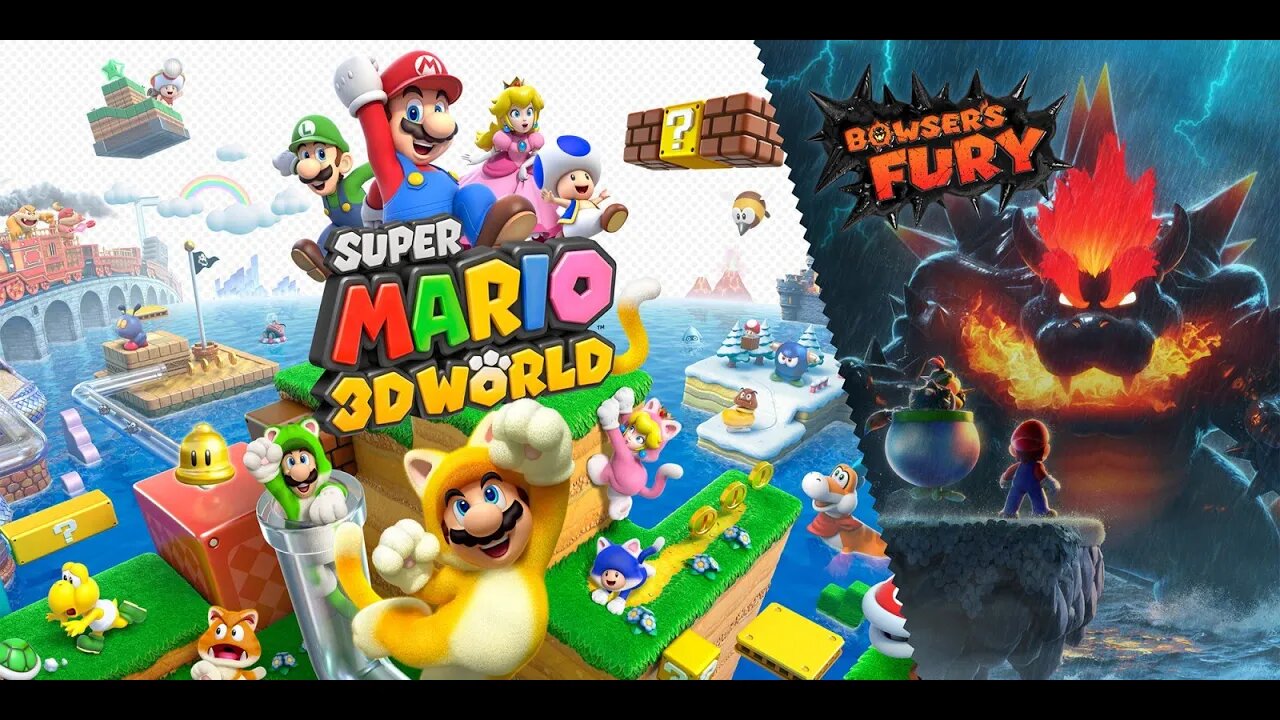 🔴 Live Super Mario 3D World + Bowser’s Fury Road to 925