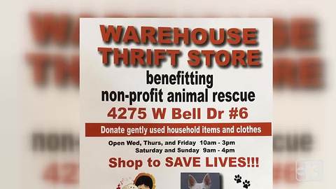 Las Vegas animal rescue expands thrift store size and hours to benefit the animals