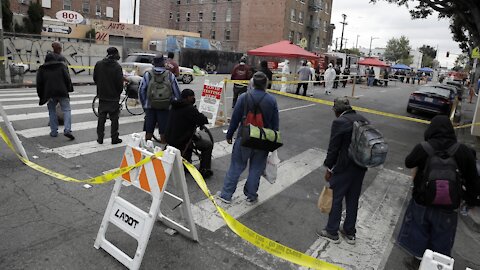 L.A. Homeless Shelters Cut Beds Due To Virus; Deaths Surge On Streets