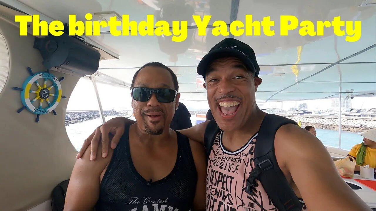 The birthday yacht party