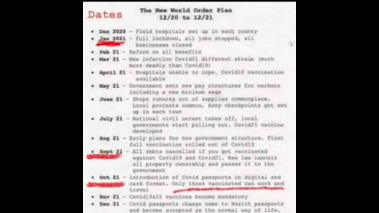 BREAKING: DOCTOR EXPLAINS WHAT SHOTS 1-3 AND BOOSTERS WILL DO, NWO PLANS REVEALED, SCARIANT LIST