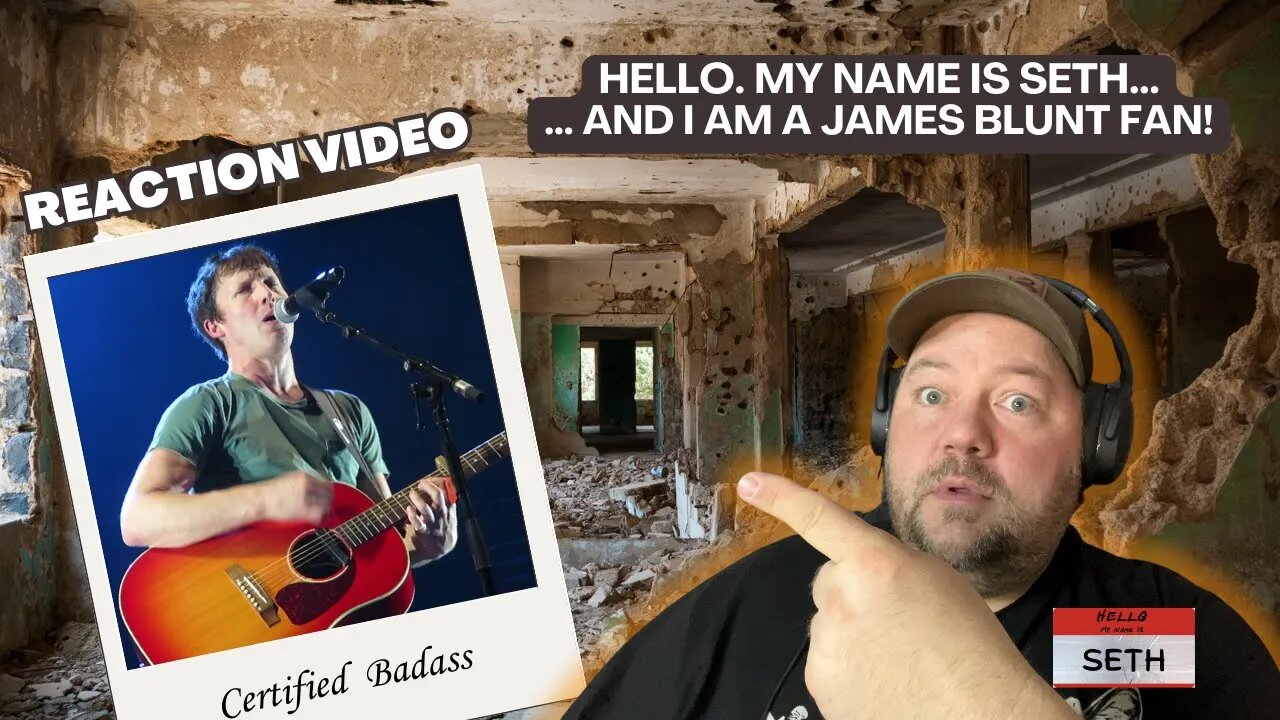 James Blunt - Carry You Home - First Time Reaction by a Rock Radio DJ