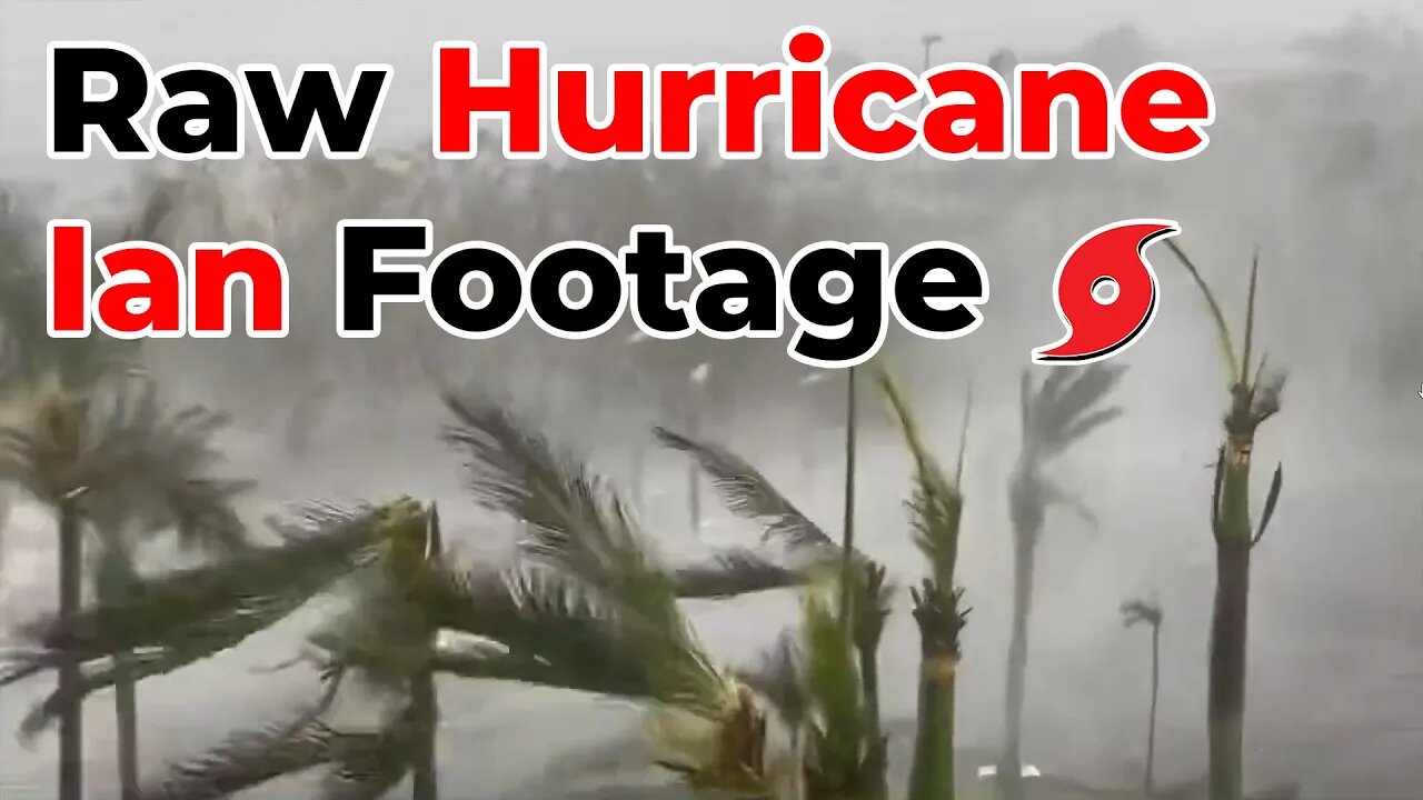 INSANE Hurricane Ian Damage Footage! + Evacuation Vlog Day 2